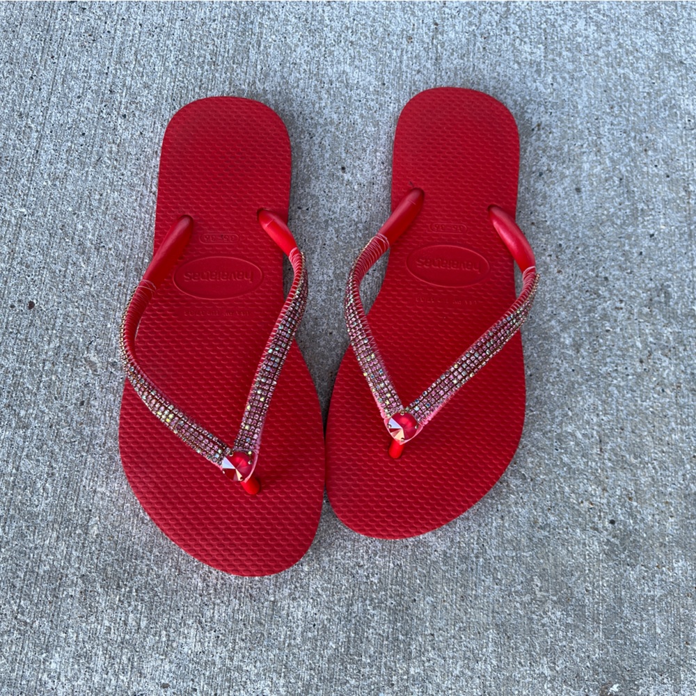 Coravana Sparkler Flip Flops